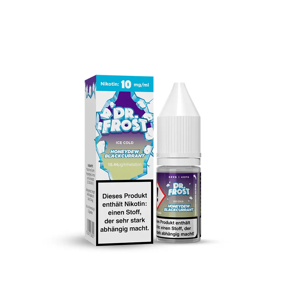 Dr Frost Nikotinsalz Ice Cold Honeydew Blackcurrant Liquid 10mg